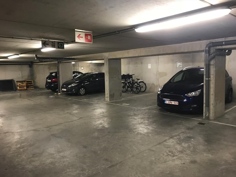 ondergrondse parkeerplaats topligging Brussel 