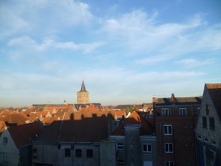 Dakappartement in hartje Brugge