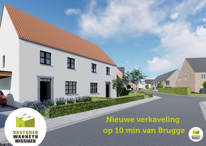 Nieuwe verkaveling op 10min van Brugge - reeds 50% verkocht! 