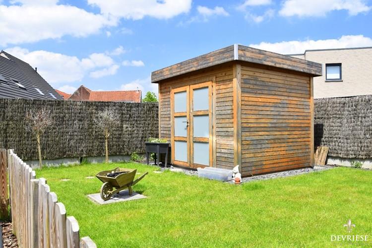 Energiezuinige HOB (BJ 2018) met 3 slaapkamers, tuin en garage te koop in Lauwe 