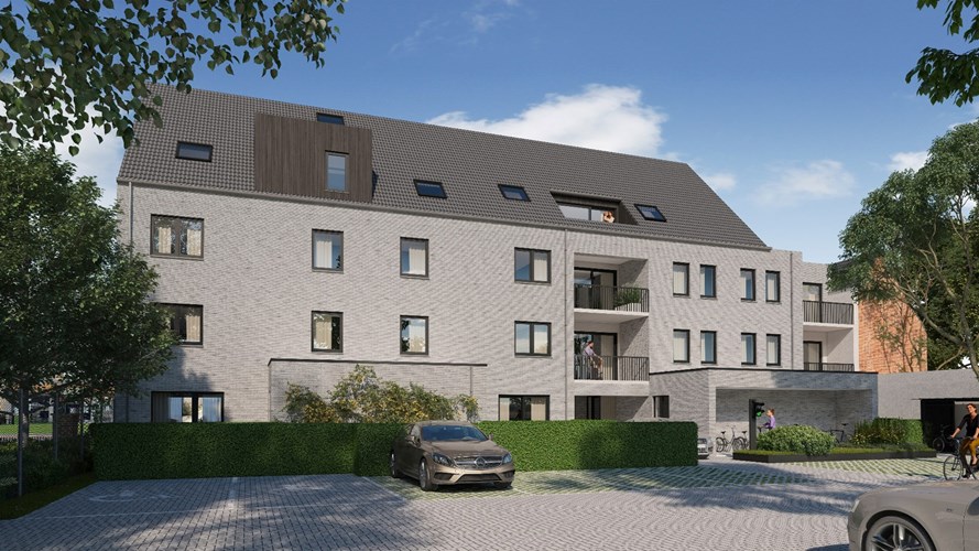 Sint Andries: nieuwbouw appartement met 2 slpk 