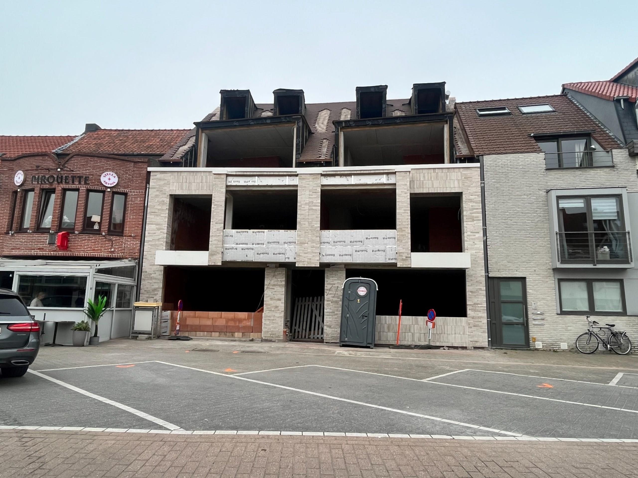 Nieuwbouwappartement op het Gemeenteplein te Knokke 