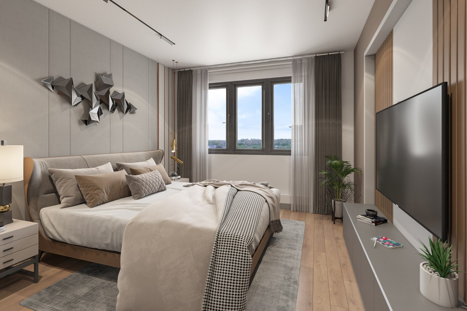 Investeren of wonen: 3 slaapkamer appartement 