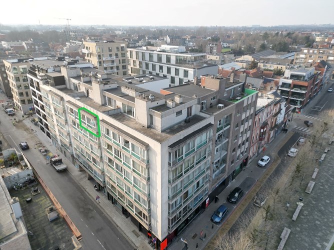 Centraal gelegen appartement in het centrum van Roeselare met 2 slaapkamers 