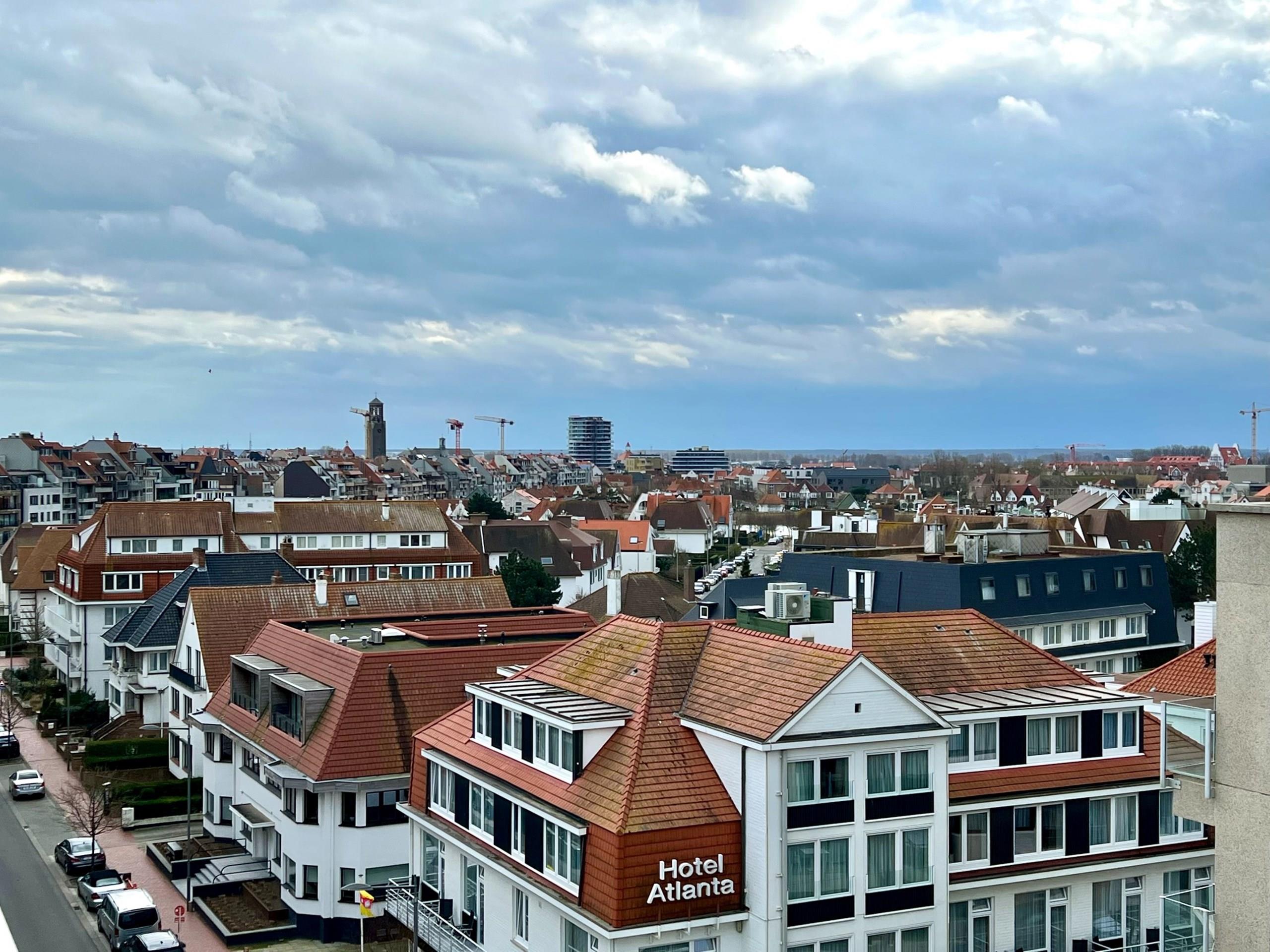 Penthouse met zeezicht en groot terras te Knokke 