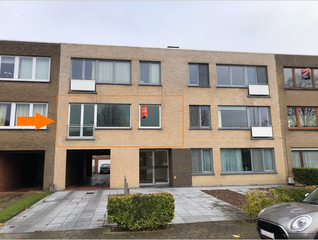 Ruim appartement met 2 slpk en garage