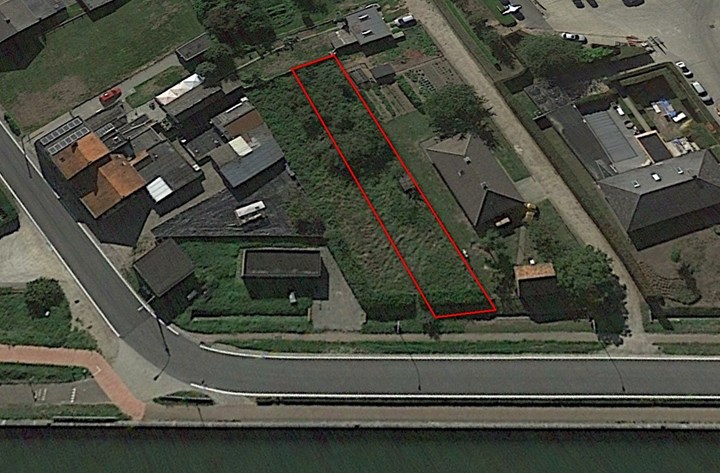 Perceel bouwgrond voor een HOB op 482,20 m² te Oelegem met Zuid-Oriëntatie 