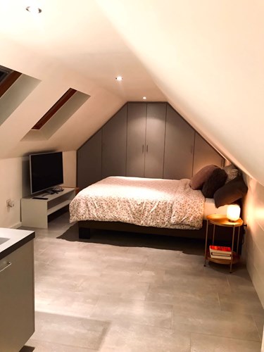 Mooi duplex-dakappartement met 2 slaapkamers op een unieke ligging 