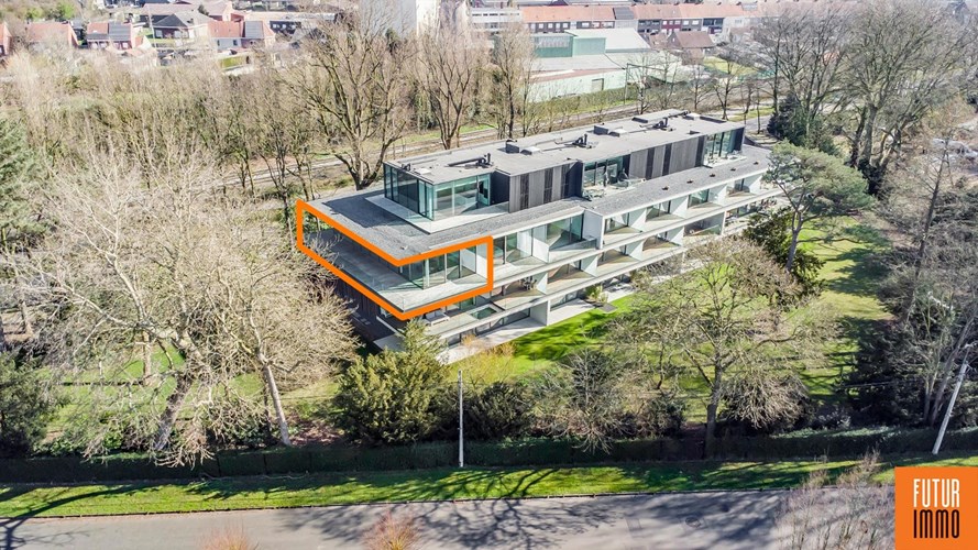 Magnifiek nieuwbouwappartement met royaal terras omgeven door groen 