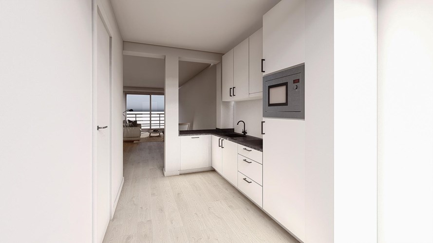 Luxueus &amp; volledig vernieuwd appartement met frontaal zeezicht in hartje Wenduine! 
