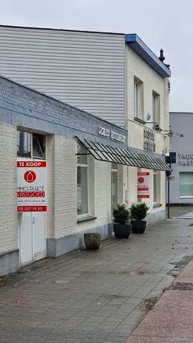 Horecapand met woonst op toplocatie in Wommelgem 