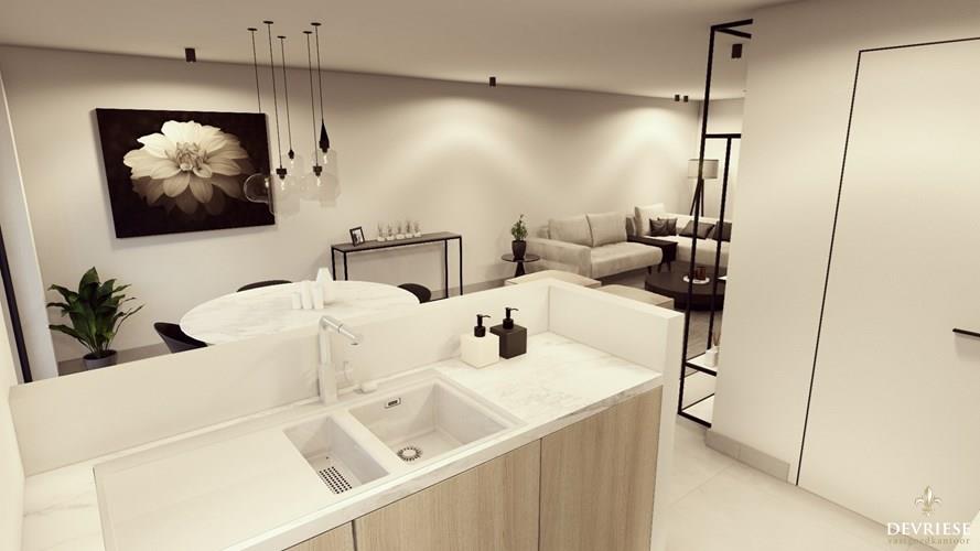 Nieuw 2 slaapkamer appartement met 2slpk te koop in centrum Gullegem 