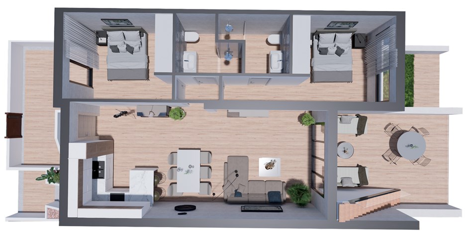 Moderne nieuwbouw appartementen met hoog verhuurrendement 