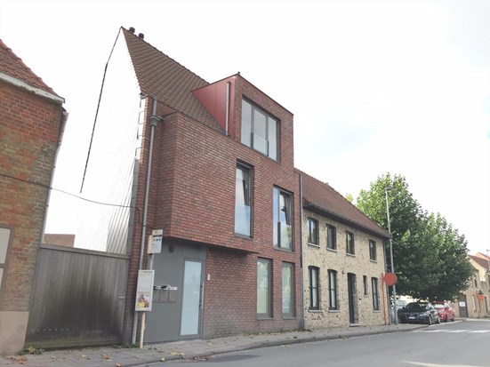 Duplex appartement 2 slpk in het centrum van Veurne 
